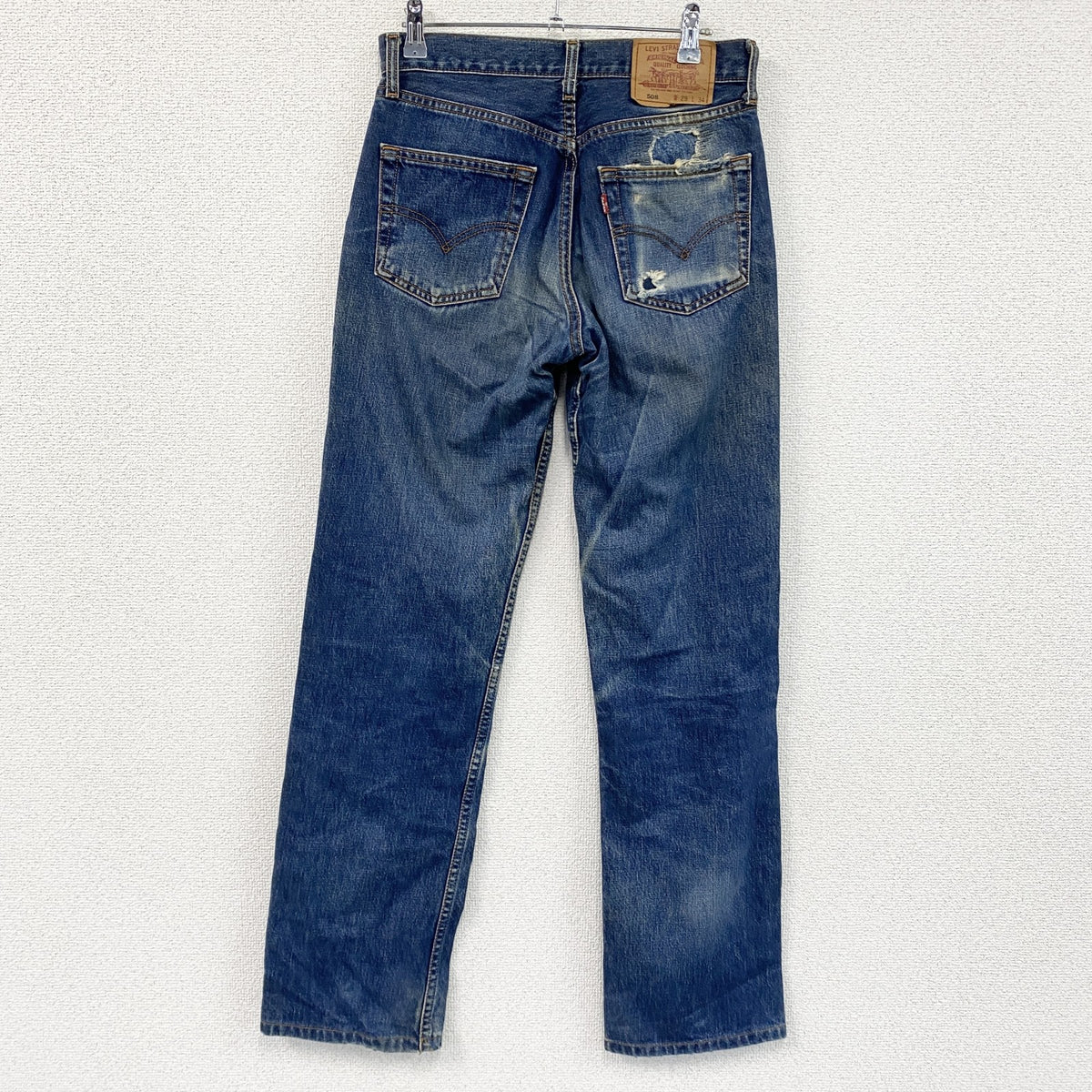 Levi's　リーバイス　508　デニムパンツ/ジーンズ　ジップフライ　インディゴ　W29サイズ メンズ コットン 古着
