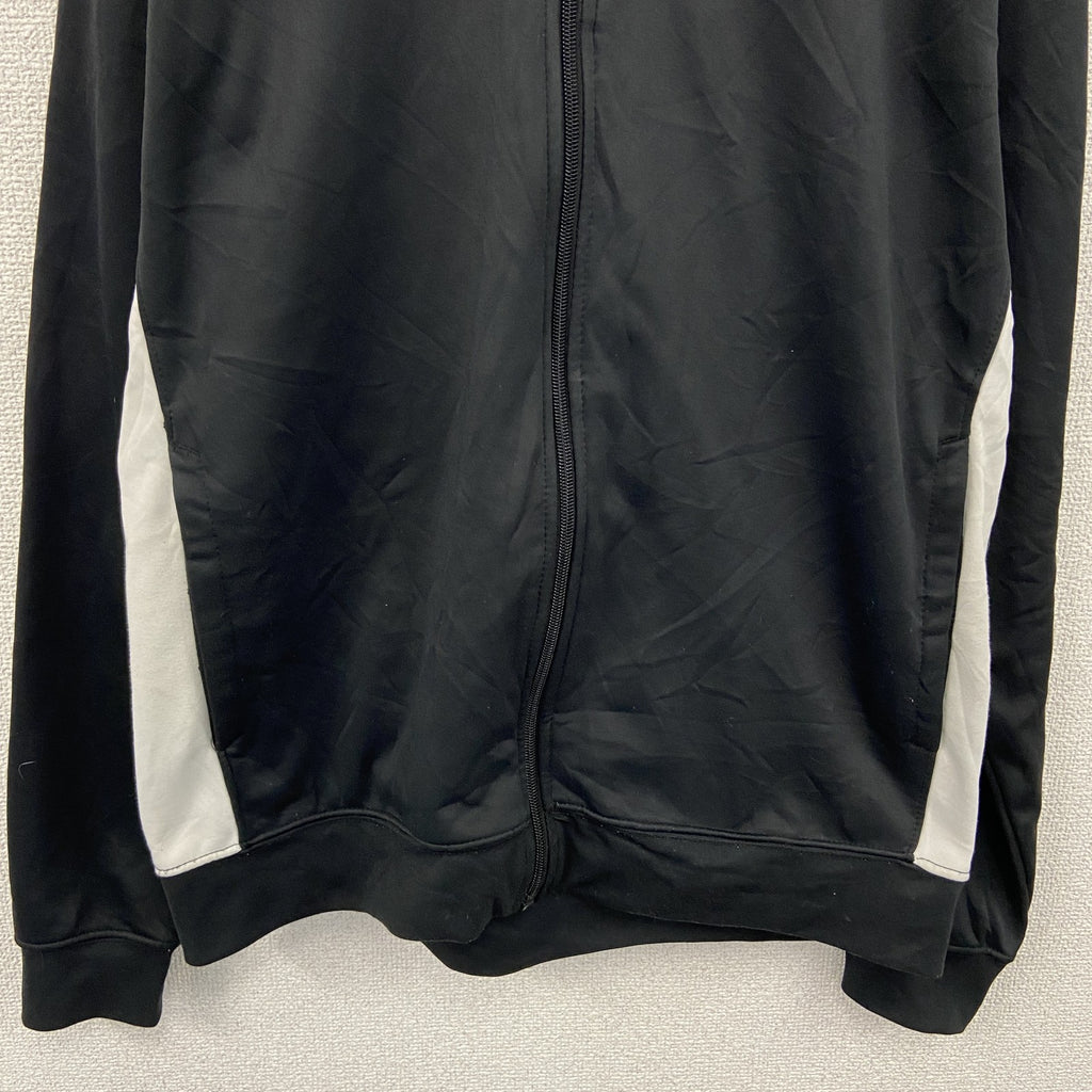 Joma　トラックジャケット/ジャージパーカー　黒　ブラック　XLサイズ　古着