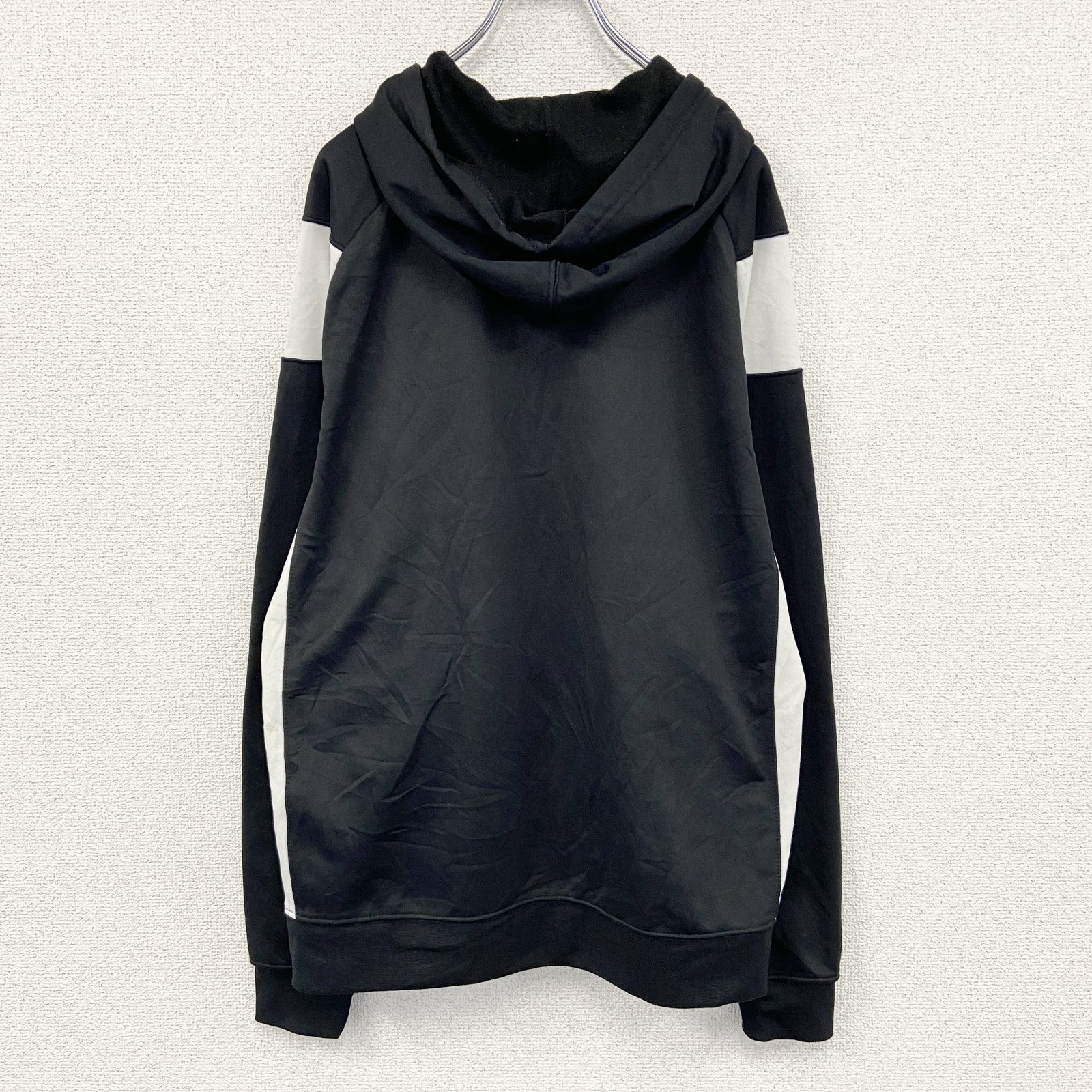 Joma　トラックジャケット/ジャージパーカー　黒　ブラック　XLサイズ　古着