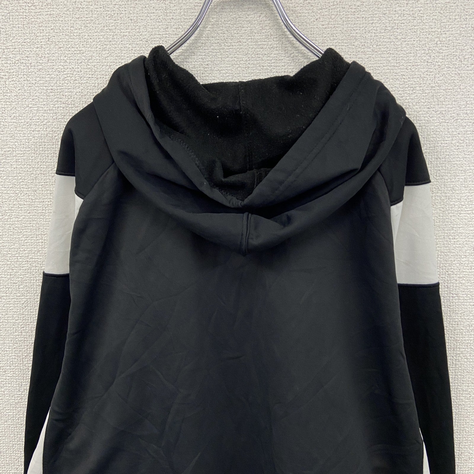 Joma　トラックジャケット/ジャージパーカー　黒　ブラック　XLサイズ　古着