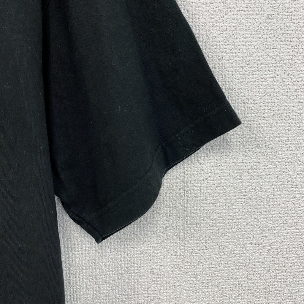 フジテレビ　とんねるずのみなさんのおかげでした　男気ジャンケン　半袖プリントTシャツ　黒　ブラック　Lサイズ　古着