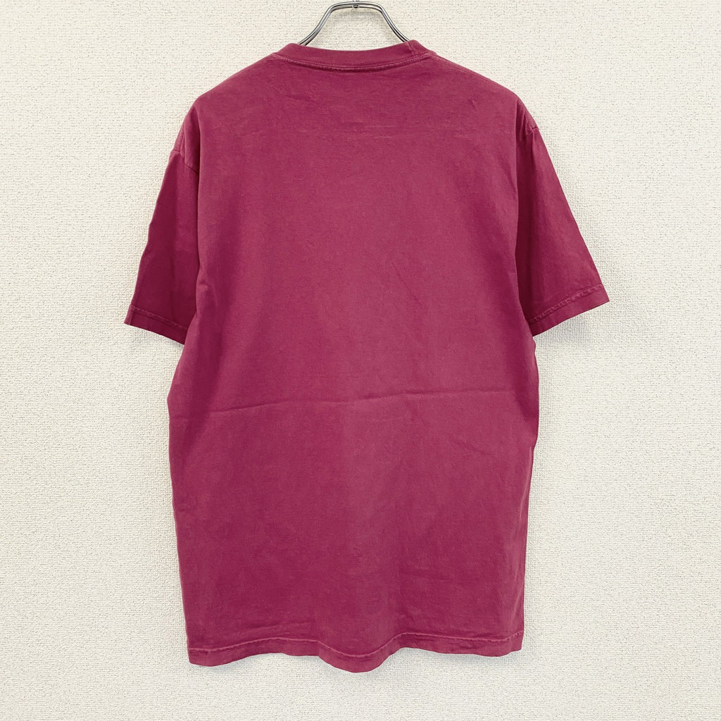 UNDEFEATED　アンディフィーテッド　半袖プリントTシャツ　ピンク　Mサイズ　　古着