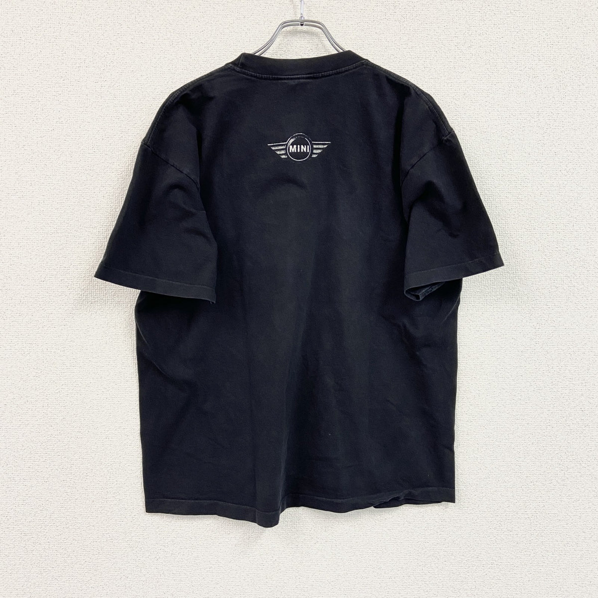 ～00s　SURVIVOHS　BMW MINI　半袖プリントTシャツ　企業ロゴ　ヴィンテージ　黒　ブラック　XLサイズ　古着