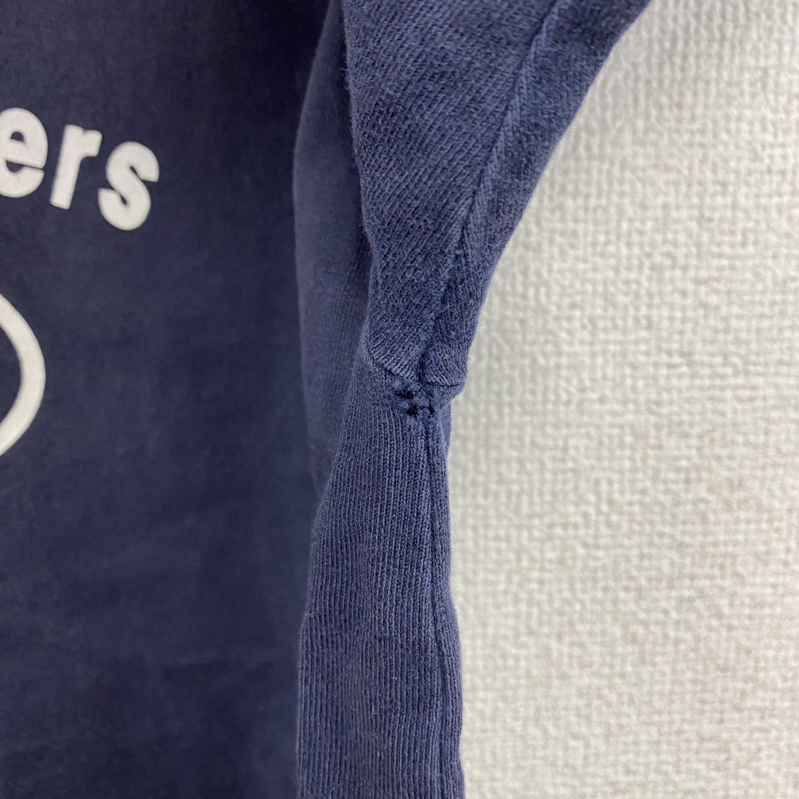 Brooks Brothers 346　ブルックスブラザーズ　半袖プリントTシャツ　紺　ネイビー　Sサイズ　古着