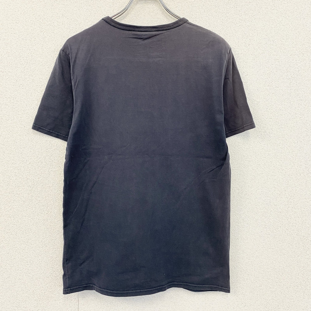 Brooks Brothers 346　ブルックスブラザーズ　半袖プリントTシャツ　紺　ネイビー　Sサイズ　古着