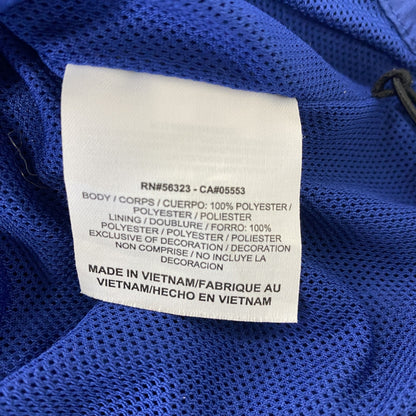 NIKE　ナイキ　プルオーバージャケット　ハーフジップ　スウッシュロゴ　青　3XLサイズ