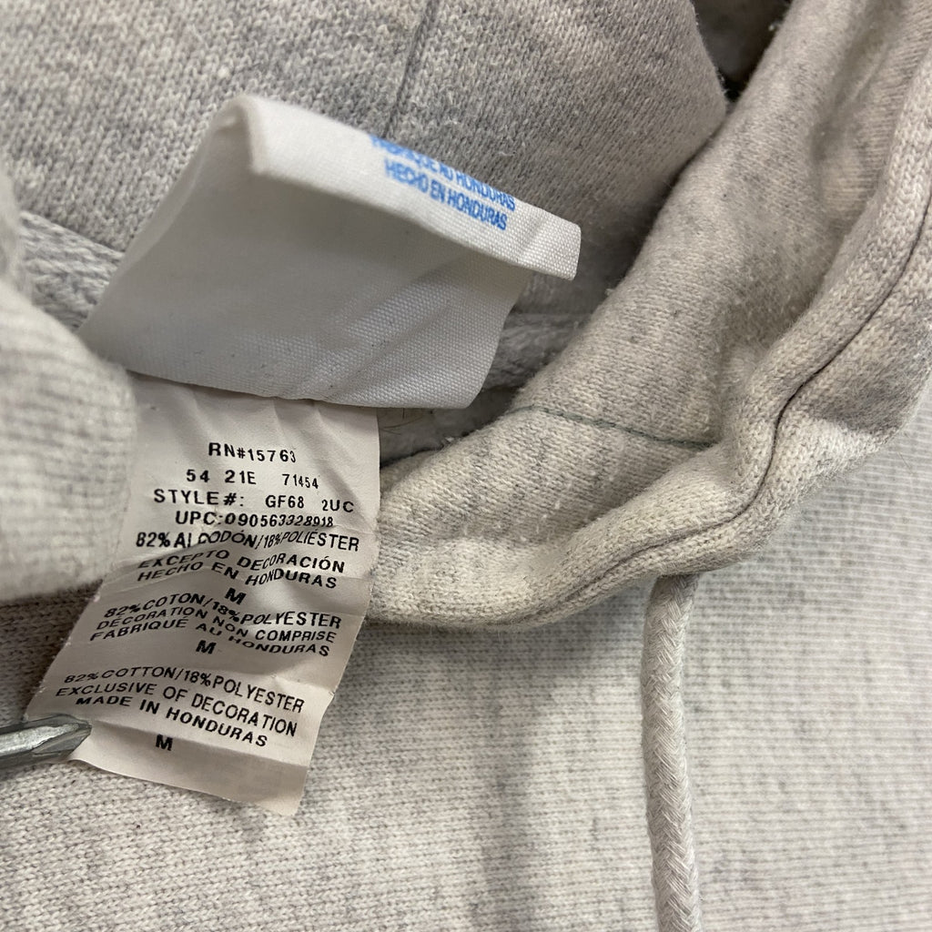 Champion　チャンピオン　リバースウィーブ　スウェットパーカー/フーディー　目無し　灰色　霜降りグレー　Mサイズ　古着