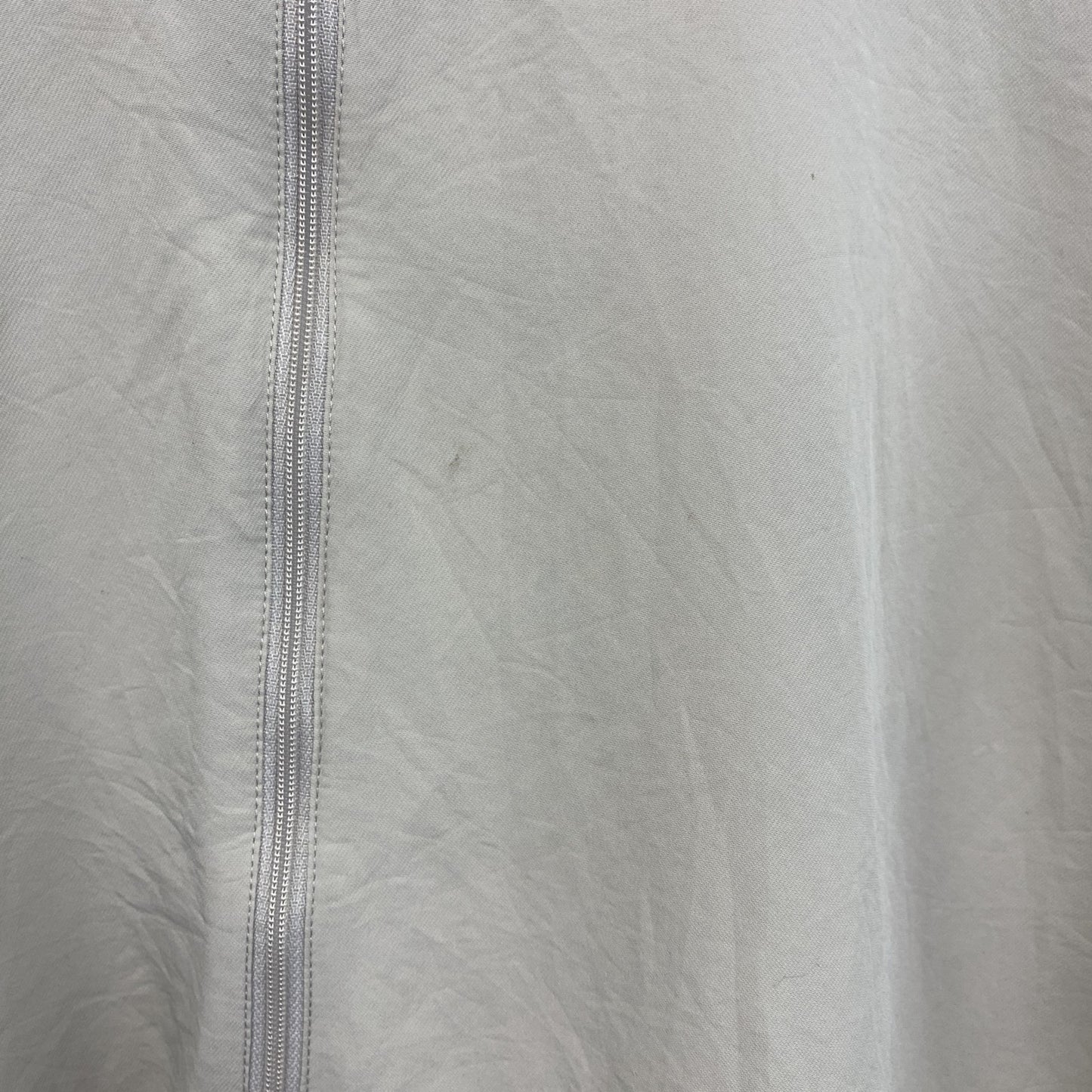 NIKE　ナイキ　プルオーバージャケット　ハーフジップ　スウッシュロゴ　ベージュ　XXLサイズ