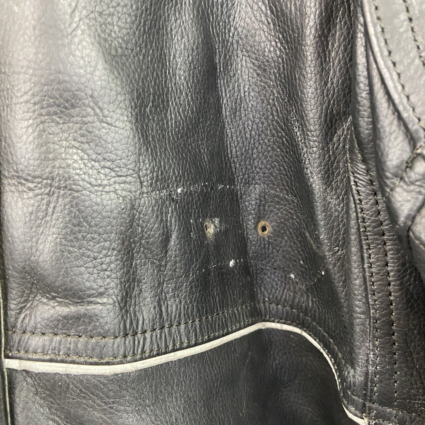 DRES　レザージャケット　ダブルライダースジャケット　ベルト付き　黒　ブラック　XXLサイズ