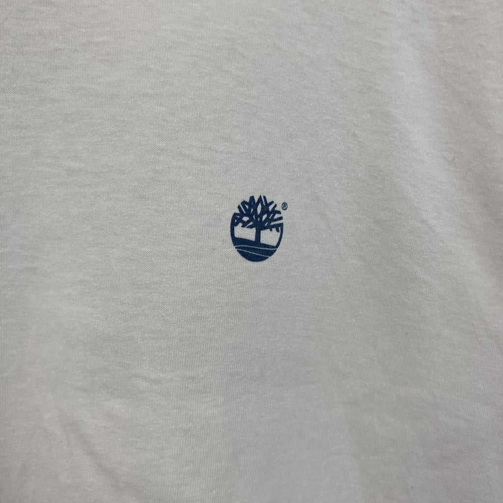 00s　Timberland　ティンバーランド　半袖プリントTシャツ　ヴィンテージ　白　ホワイト　Mサイズ　古着