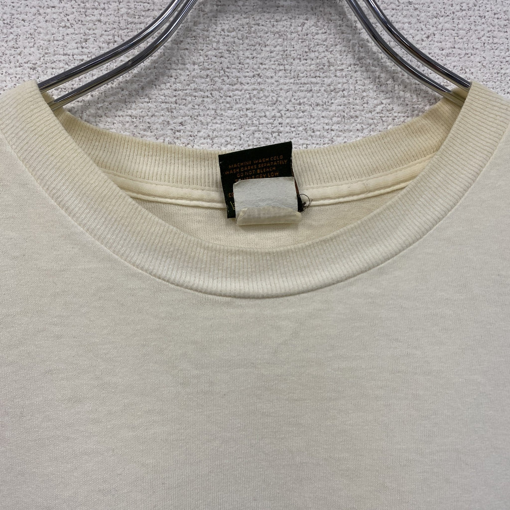 00s　Timberland　ティンバーランド　半袖プリントTシャツ　ヴィンテージ　白　ホワイト　Mサイズ　古着