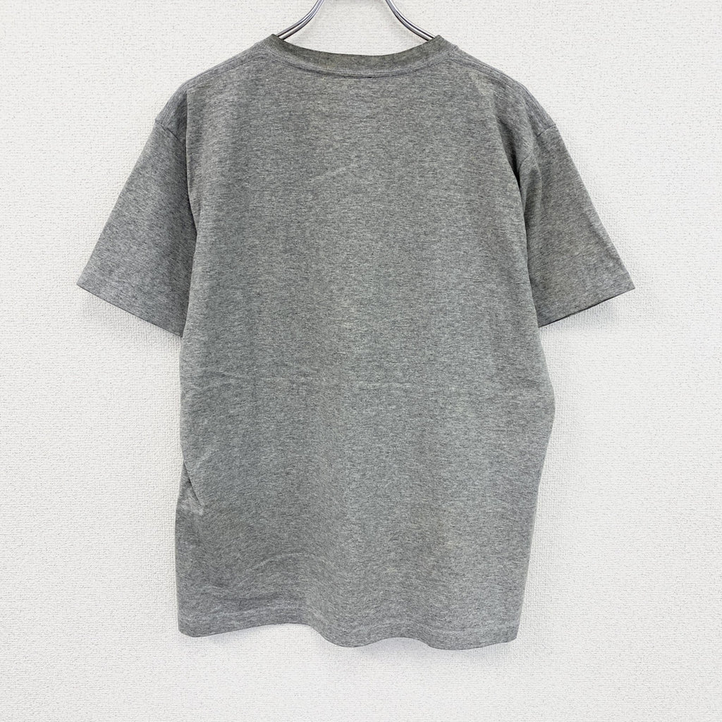 SANTASTIC!　サンタスティック　半袖プリントTシャツ　グレー　灰色　Lサイズ　古着