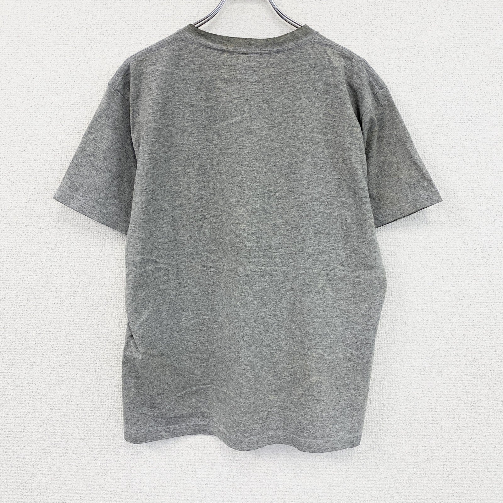 SANTASTIC!　サンタスティック　半袖プリントTシャツ　グレー　灰色　Lサイズ　古着