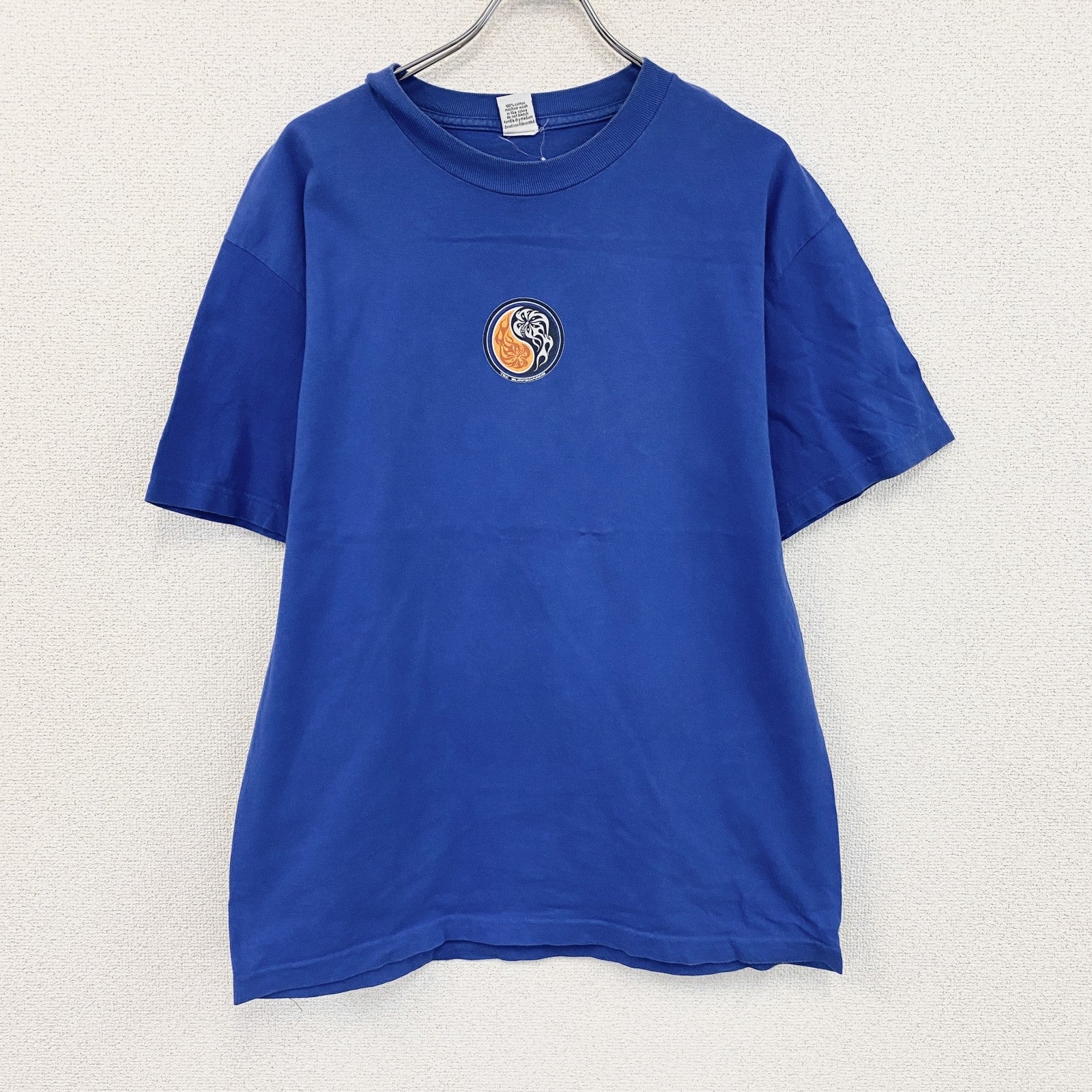 00s　T＆C Surf Designs　タウン＆カントリー　半袖プリントTシャツ　ヴィンテージ　ブルー　Lサイズ　古着