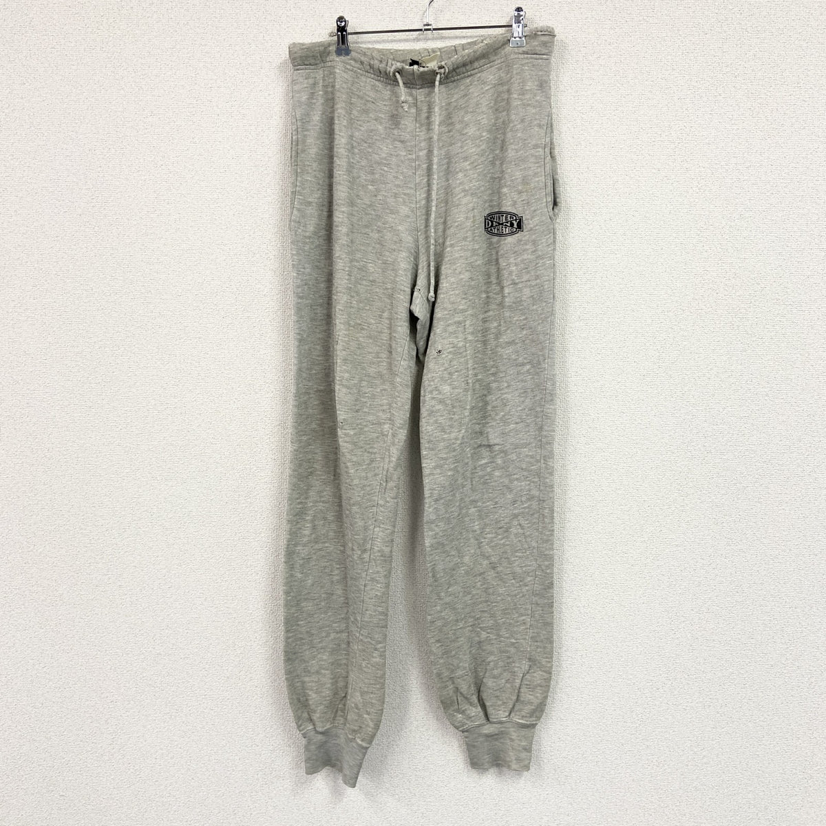 90s　DKNY　ダナキャランニューヨーク　スウェットパンツ　ヴィンテージ　グレー　Sサイズ　古着