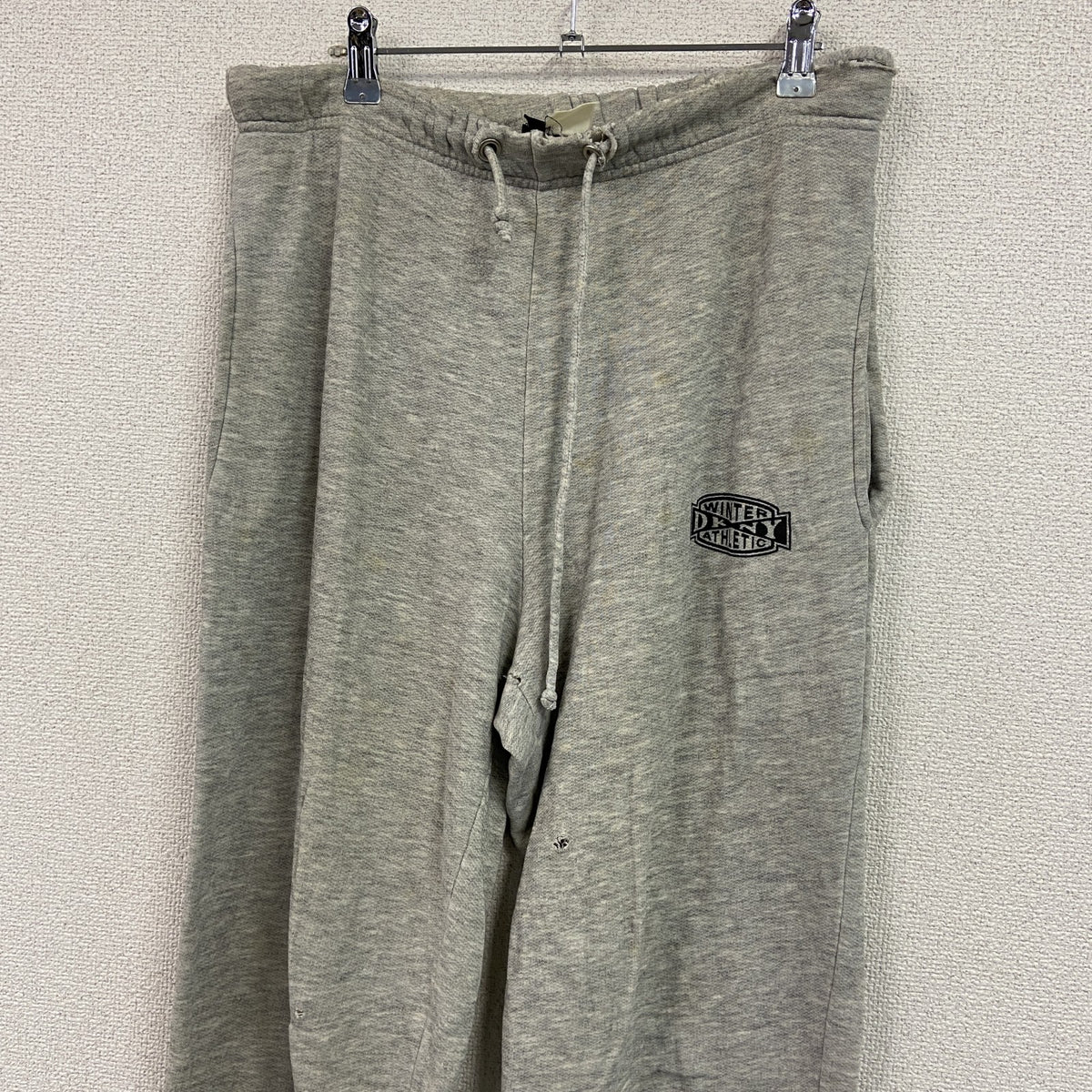 90s　DKNY　ダナキャランニューヨーク　スウェットパンツ　ヴィンテージ　グレー　Sサイズ　古着