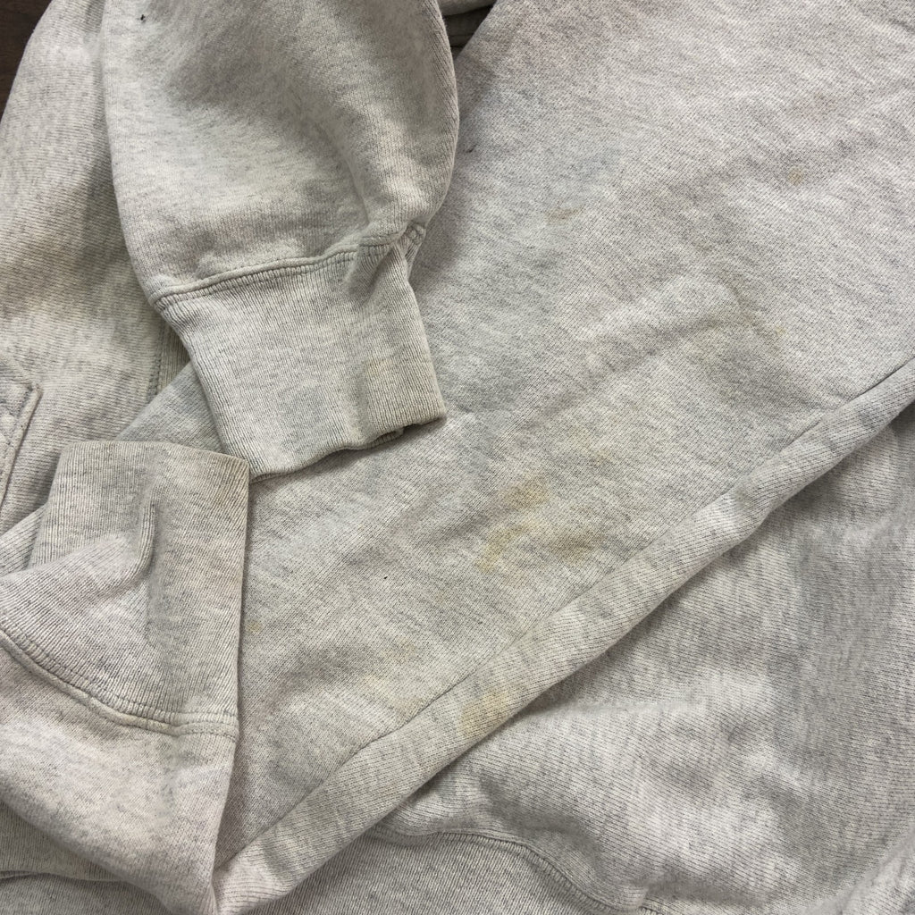 Champion　チャンピオン　リバースウィーブ　スウェットパーカー/フーディー　目無し　灰色　霜降りグレー　Mサイズ　古着