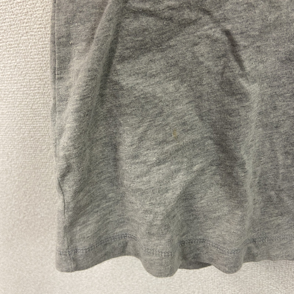 PROSPIRIT　長袖Tシャツ/ロンT　レイヤード　フットボール　グレー　灰色　黒　ブラック　XLサイズ　古着