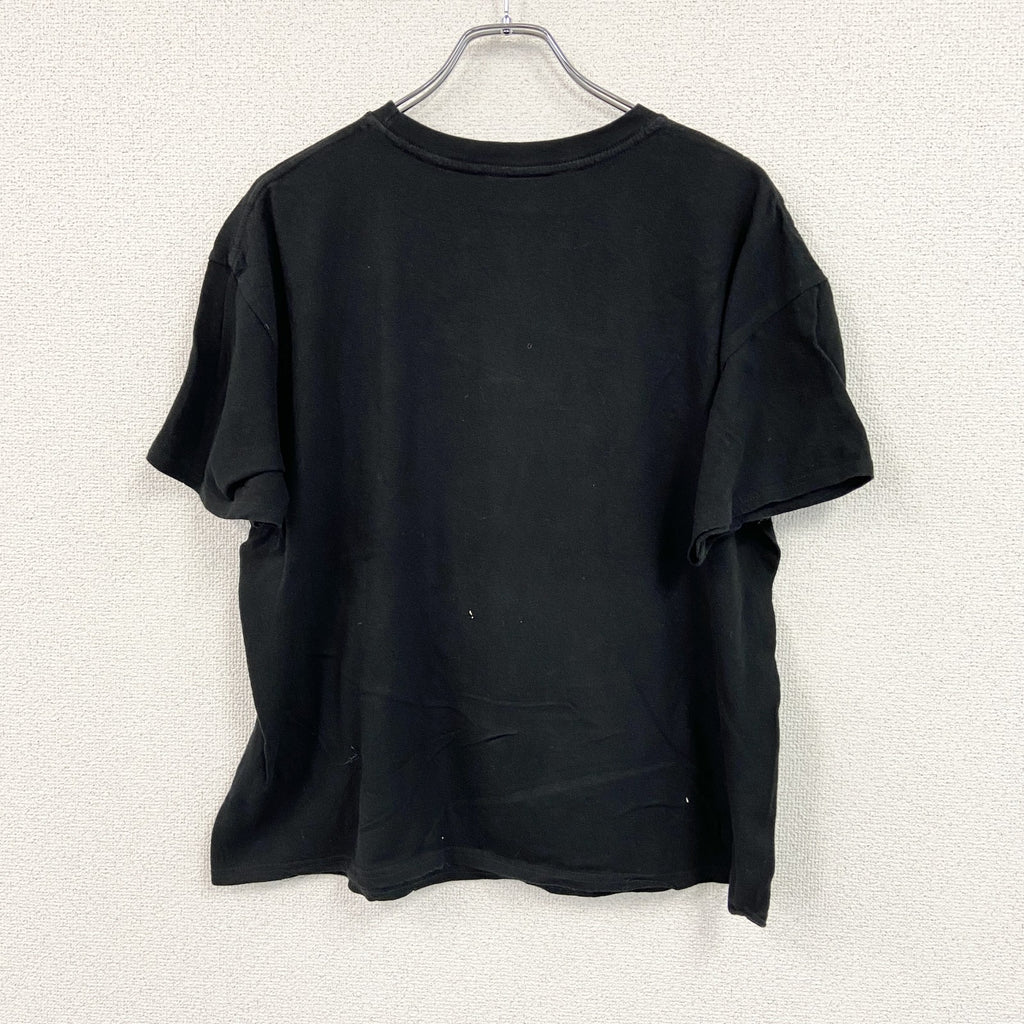B.I.G.　ノトーリアス・B.I.G.　半袖プリントラッパーTシャツ　人物Ｔ　ビッグプリント　黒　ブラック　Mサイズ　古着