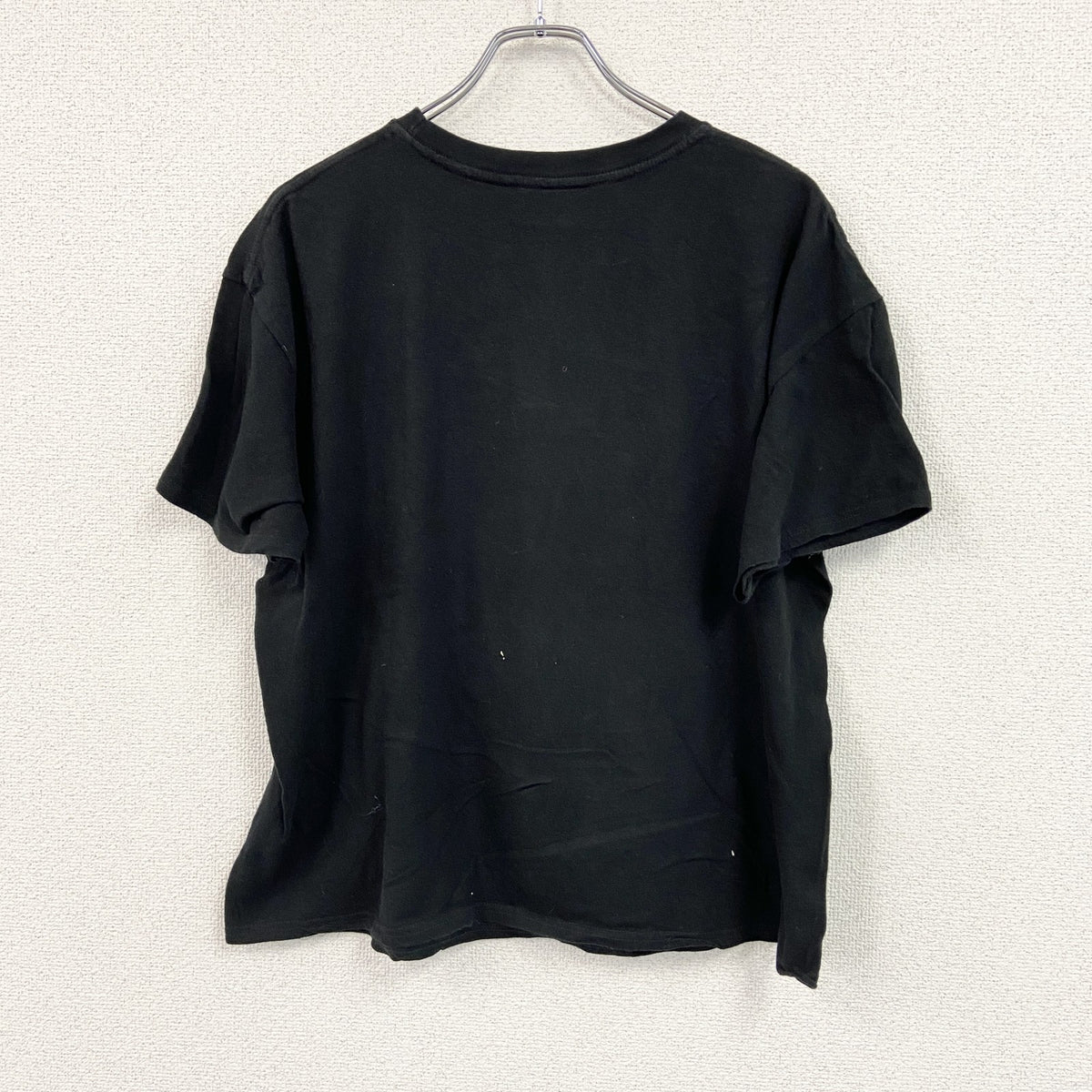 B.I.G.　ノトーリアス・B.I.G.　半袖プリントラッパーTシャツ　人物Ｔ　ビッグプリント　黒　ブラック　Mサイズ　古着