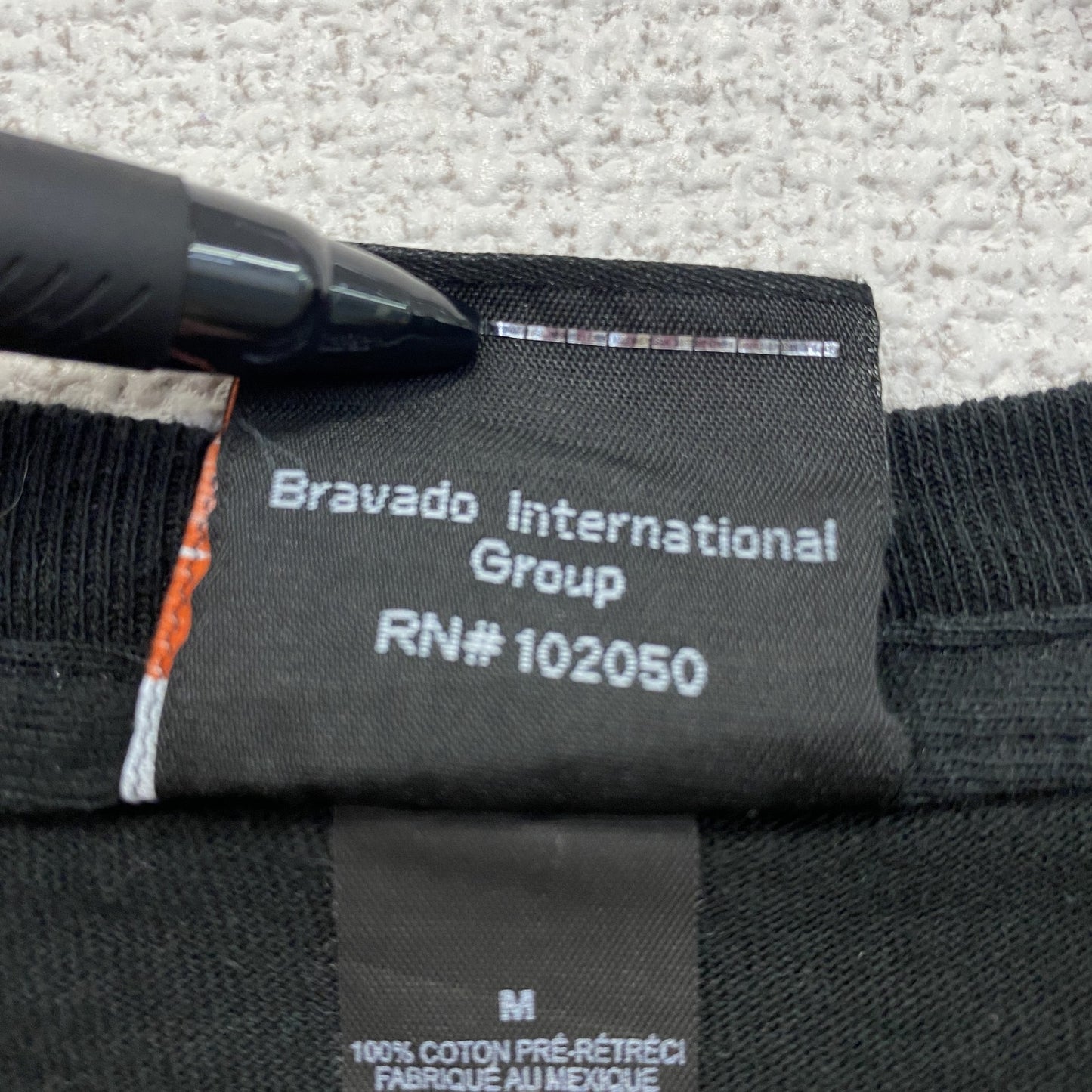 HARLEY DAVIDSON　ハーレーダビッドソン　半袖プリントTシャツ　黒　ブラック　Mサイズ