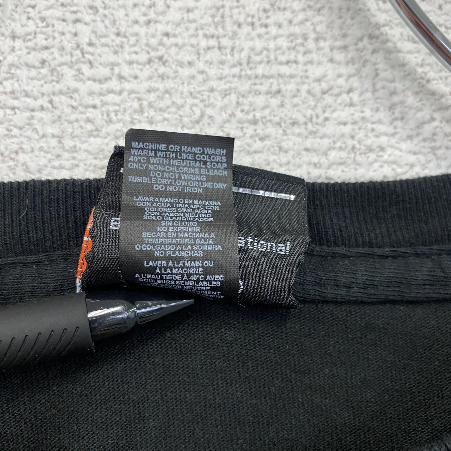 HARLEY DAVIDSON　ハーレーダビッドソン　半袖プリントTシャツ　黒　ブラック　Mサイズ