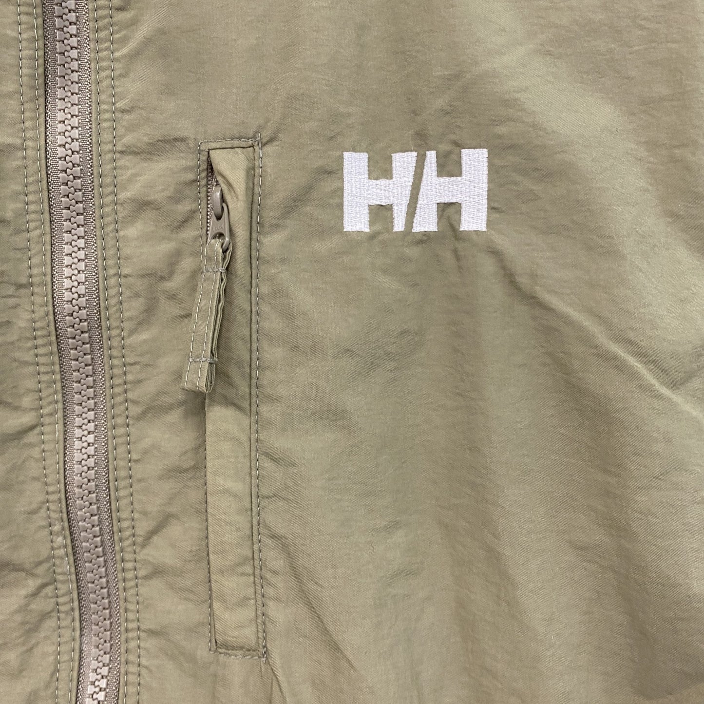 HELLY HANSENN　ヘリーハンセン　ナイロンジャケット　カーキ