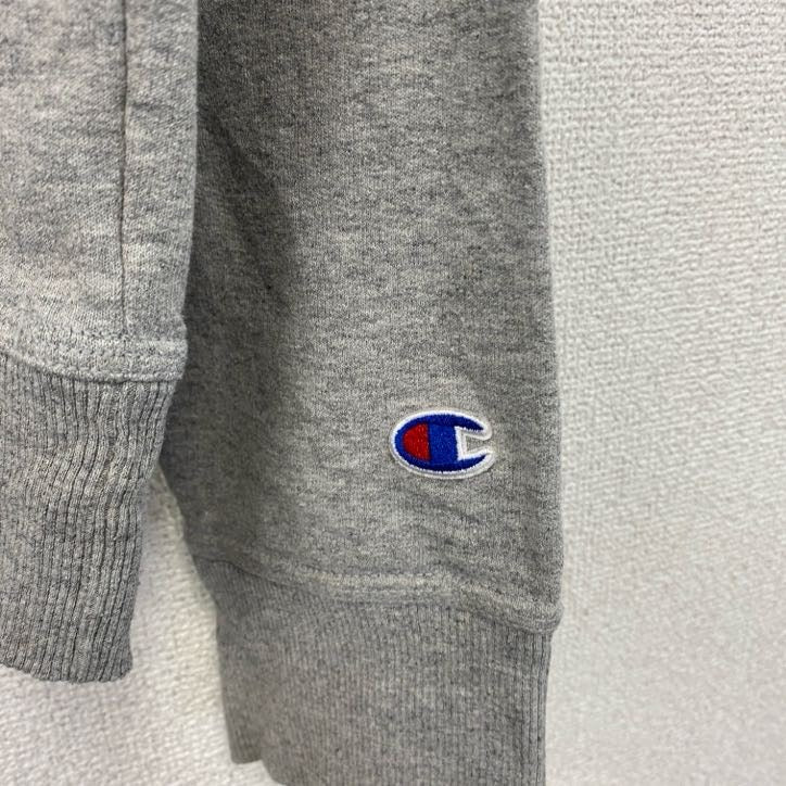 champion　チャンピオン　スウェットパーカー/フーディー　グレー　灰色　Mサイズ　古着