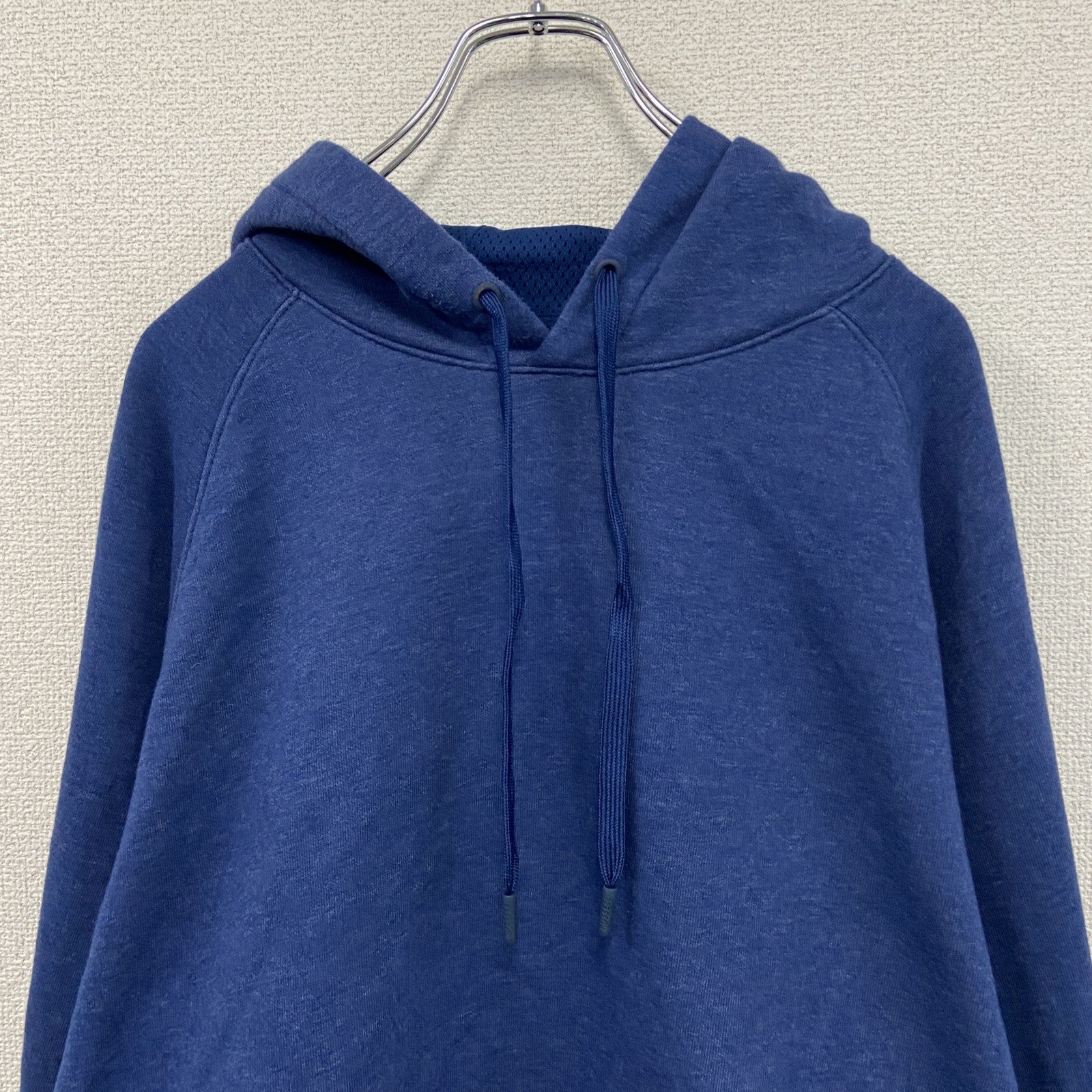 RUSSELL　ラッセル　スウェットパーカー/フーディー　無地　青　ブルー　2XLサイズ　古着