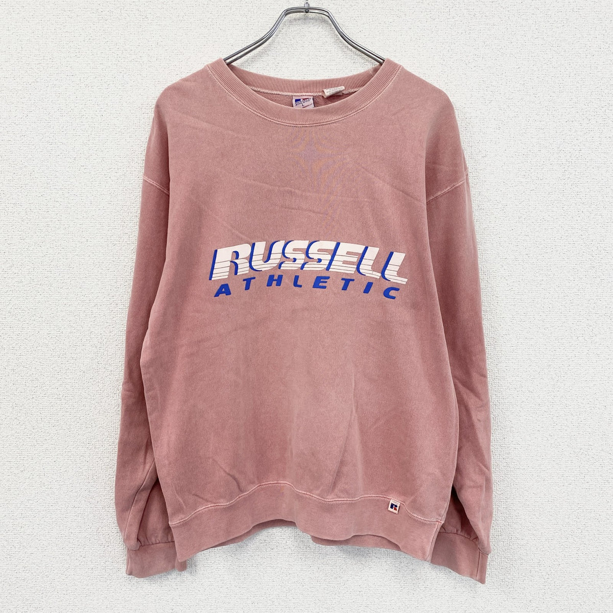 RUSSELL ATHLETIC　ラッセル　スウェット/トレーナー　赤　レッド　Lサイズ　古着