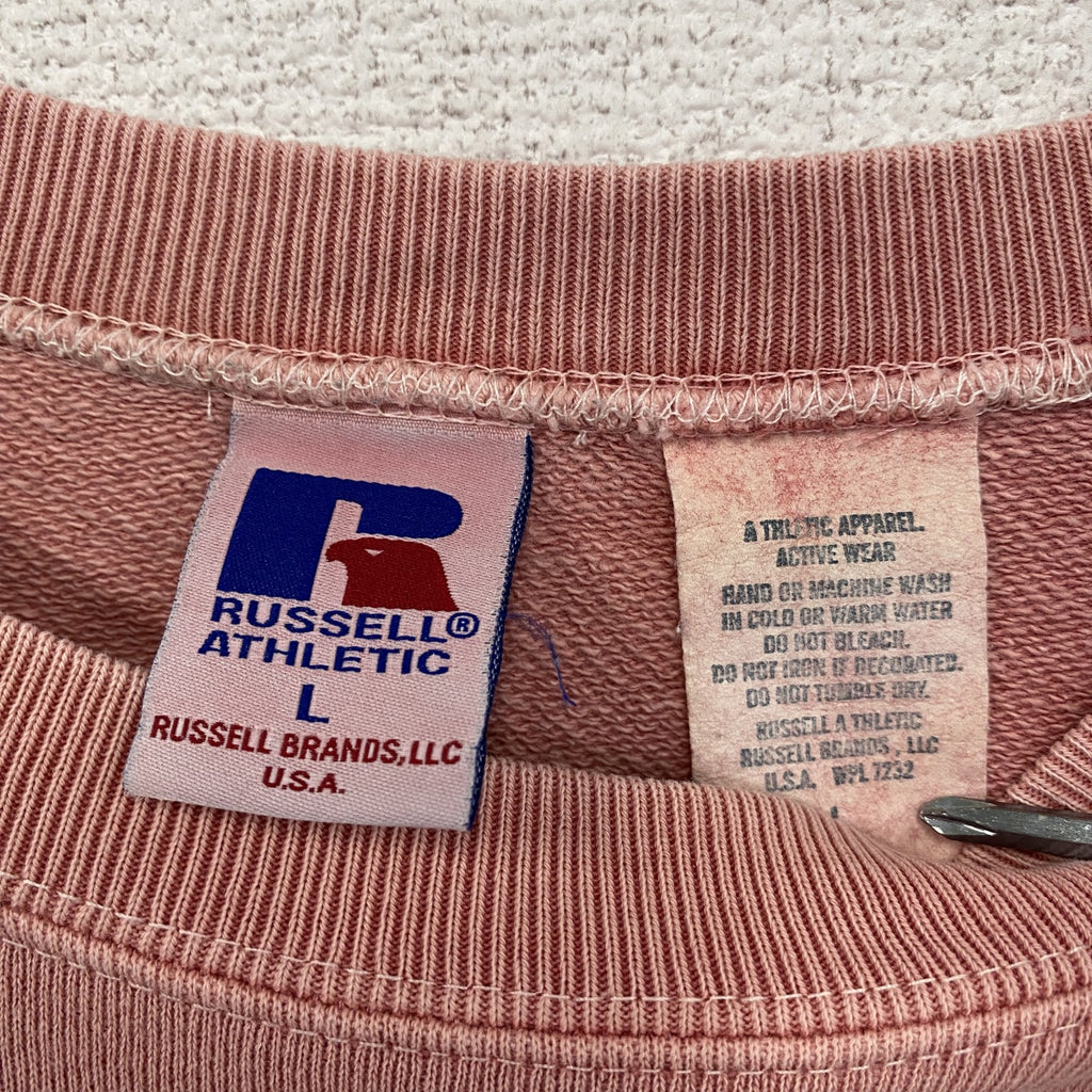 RUSSELL ATHLETIC　ラッセル　スウェット/トレーナー　赤　レッド　Lサイズ　古着