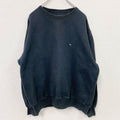 TOMMY HILFIGER　トミーヒルフィガー　スウェット/トレーナー　黒　ブラック　Mサイズ　古着
