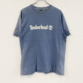古着 used　00s　Timberland　ティンバーランド　半袖プリントTシャツ　フェード　紺　ネイビー　Lサイズ