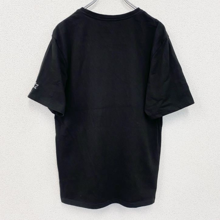 STARTER　スターター　半袖プリントTシャツ　黒　ブラック　Mサイズ　古着
