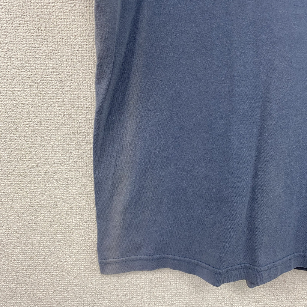 古着 used　00s　Timberland　ティンバーランド　半袖プリントTシャツ　フェード　紺　ネイビー　Lサイズ