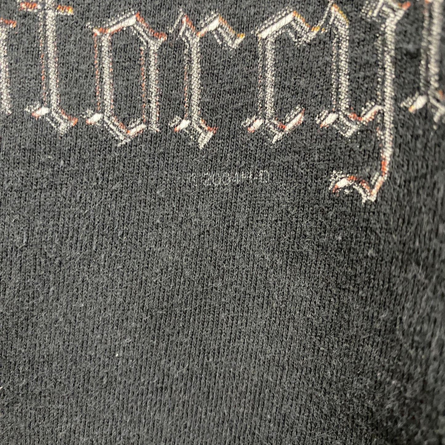 00s　HARLEY DAVIDSON　ハーレーダビッドソン　半袖プリントTシャツ　黒　ブラック　ヴィンテージ　XLサイズ