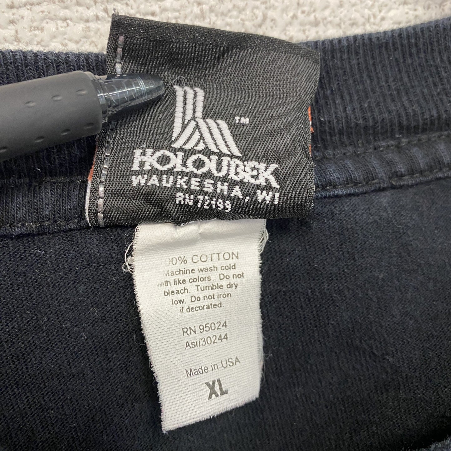 00s　HARLEY DAVIDSON　ハーレーダビッドソン　半袖プリントTシャツ　黒　ブラック　ヴィンテージ　XLサイズ