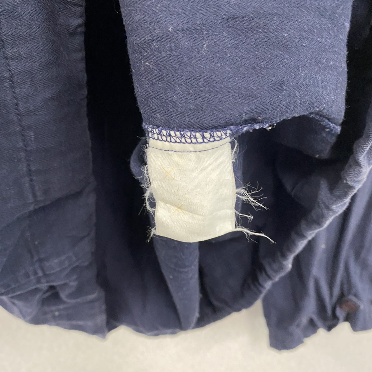 FORCEFUL CLOTHING　US NAVY　Wet Weather Parka　デッキレインパーカー　アノラックパーカー　紺　ネイビー　Lサイズ　古着