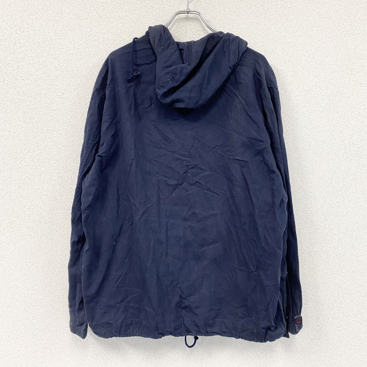 FORCEFUL CLOTHING　US NAVY　Wet Weather Parka　デッキレインパーカー　アノラックパーカー　紺　ネイビー　Lサイズ　古着