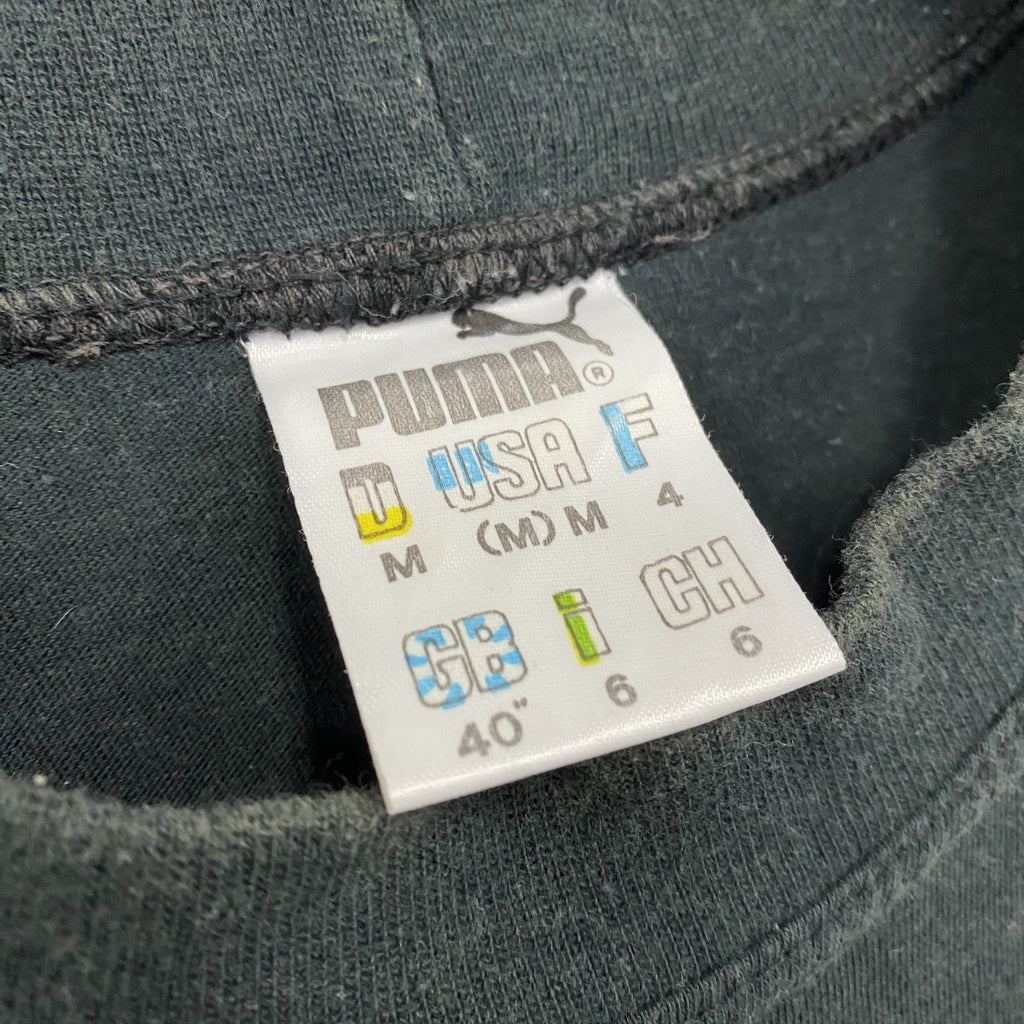 ～00s　PUMA　プーマ　半袖プリントTシャツ　ヴィンテージ　黒　ブラック　Mサイズ　古着
