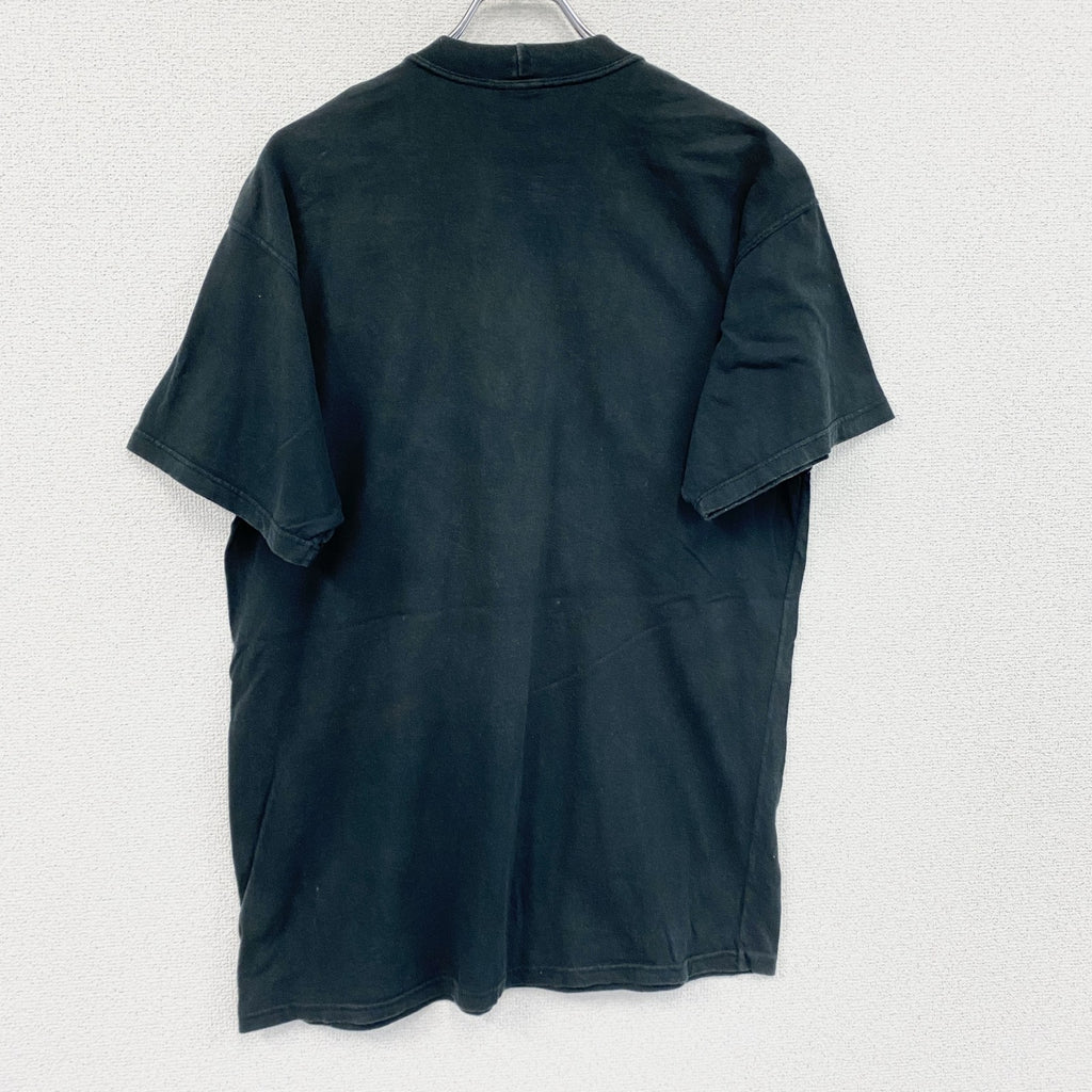 ～00s　PUMA　プーマ　半袖プリントTシャツ　ヴィンテージ　黒　ブラック　Mサイズ　古着