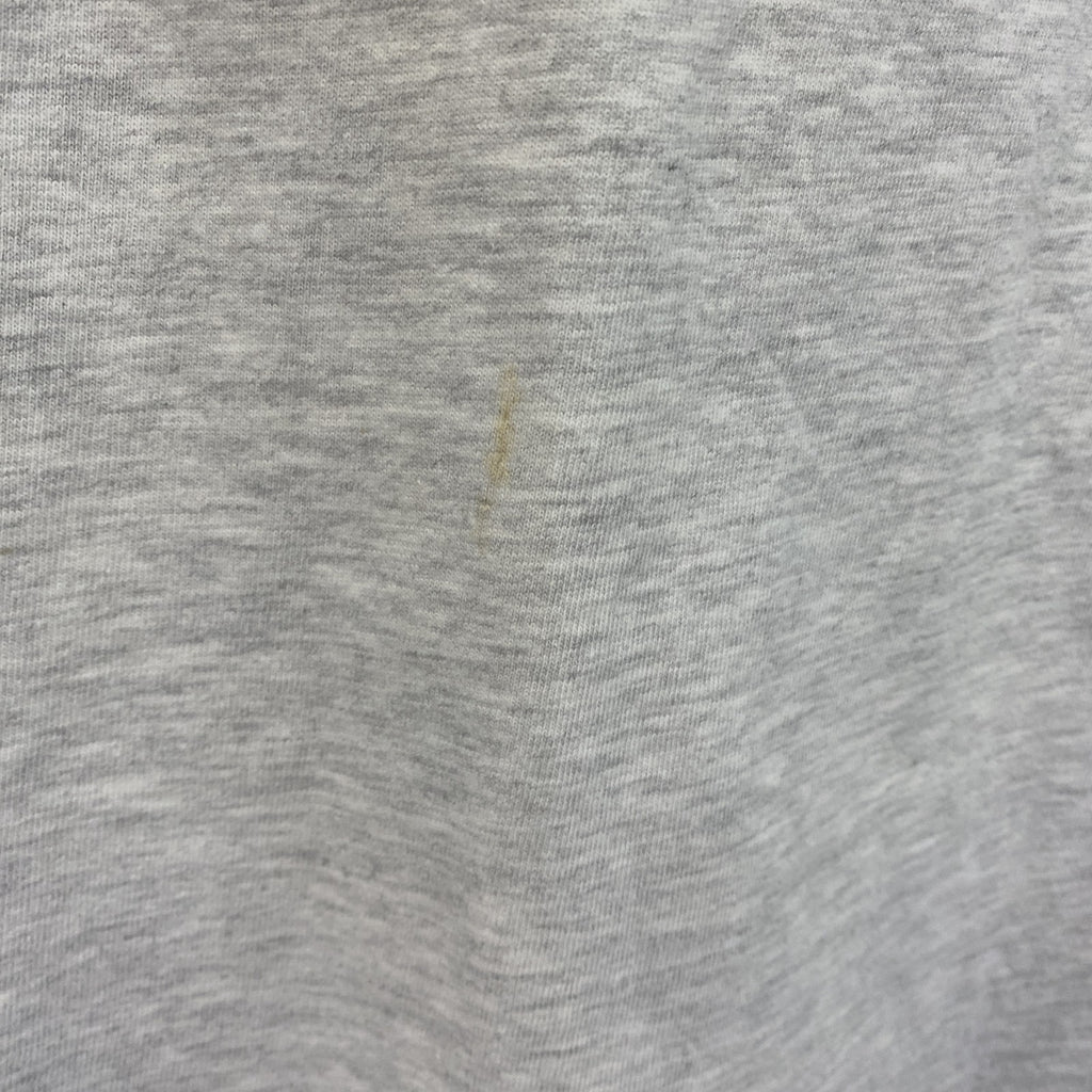 00s　Hanes　ヘインズ　半袖プリントオリジナルTシャツ　Dive Bandos　両面プリント　霜降りグレー　Lサイズ　古着
