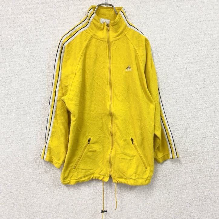 90s～　adidas　アディダス　フリーストラックジャケット　ヴィンテージ　黄色　イエロー　Sサイズ