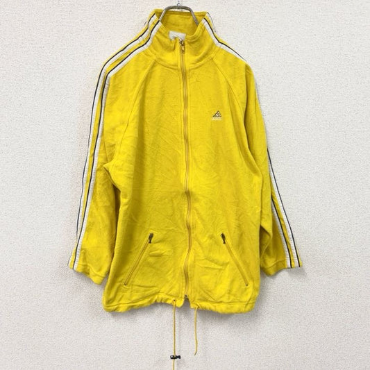 90s～　adidas　アディダス　フリーストラックジャケット　ヴィンテージ　黄色　イエロー　Sサイズ
