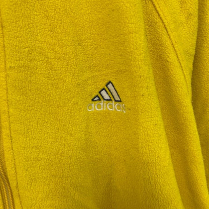 90s～　adidas　アディダス　フリーストラックジャケット　ヴィンテージ　黄色　イエロー　Sサイズ