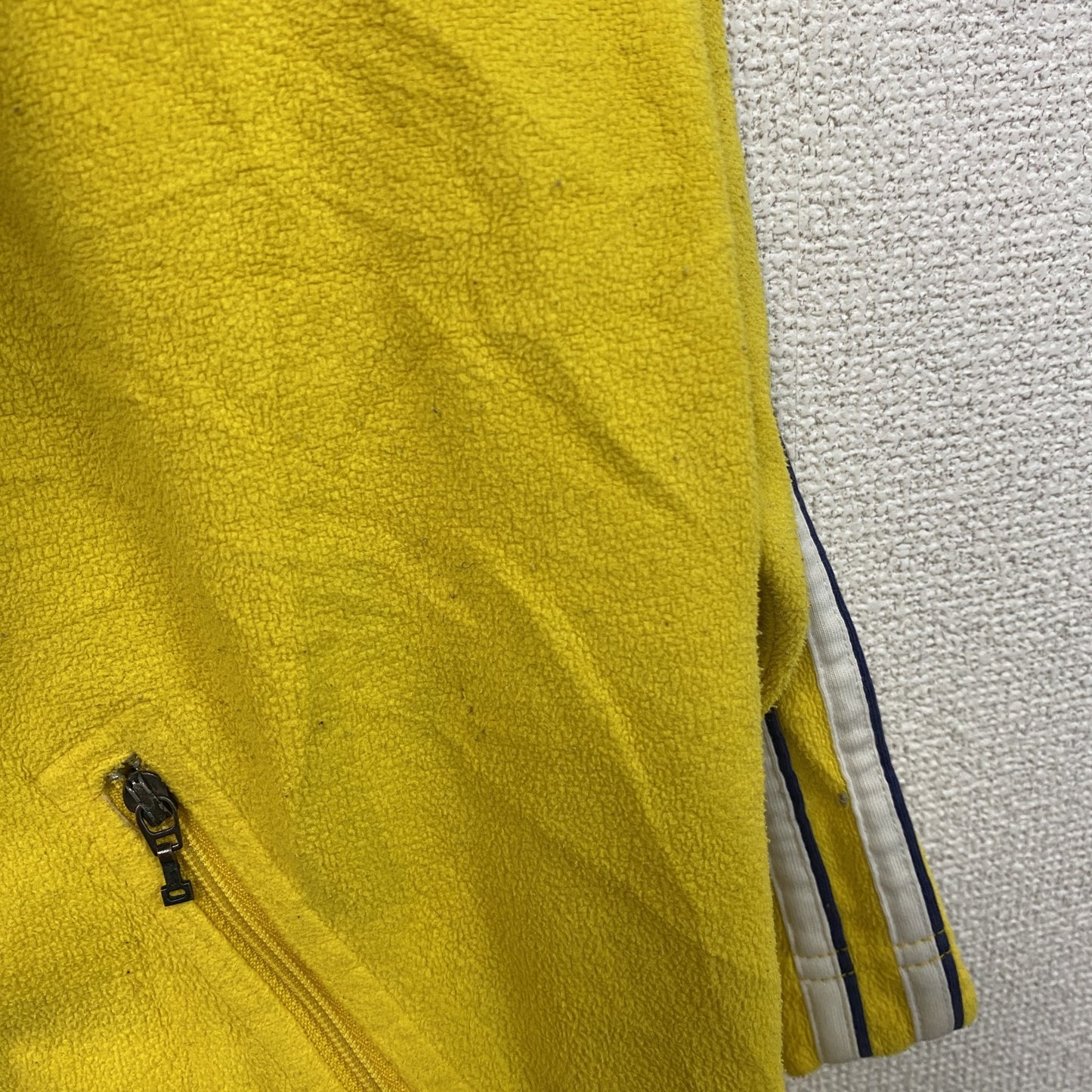 90s～　adidas　アディダス　フリーストラックジャケット　ヴィンテージ　黄色　イエロー　Sサイズ