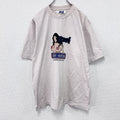 古着 used　～00s　gomf　半袖プリントTシャツ　エロT　アニメT　ユーロヴィンテージ　ベージュ　Mサイズ