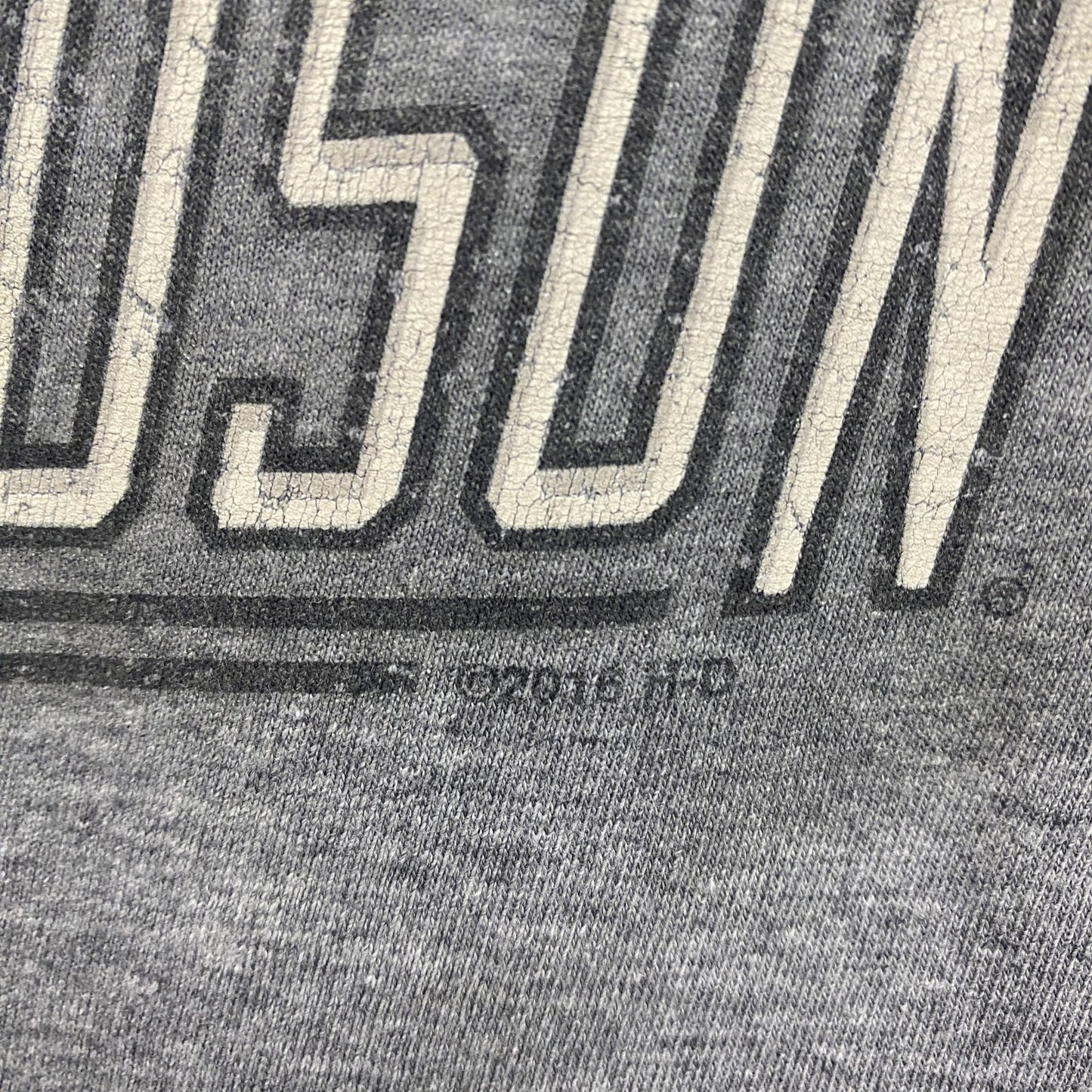 HARLEY DAVIDSON　ハーレーダビッドソン　半袖両面プリントTシャツ　グレー　Lサイズ