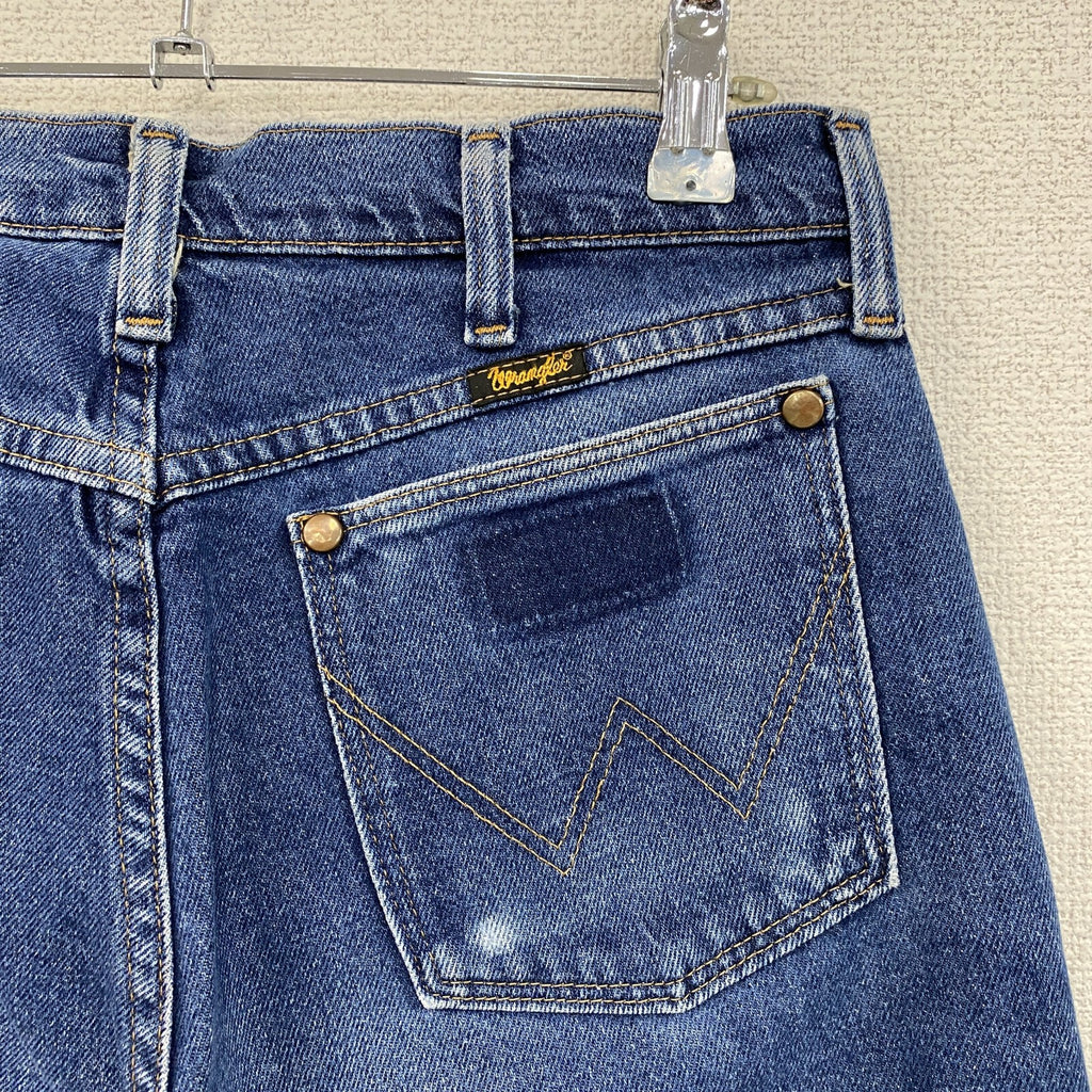 ～00s　Wrangler 　ラングラー　デニムパンツ/ジーンズ　ジップフライ　カットオフ　インディゴ　W31サイズ　古着
