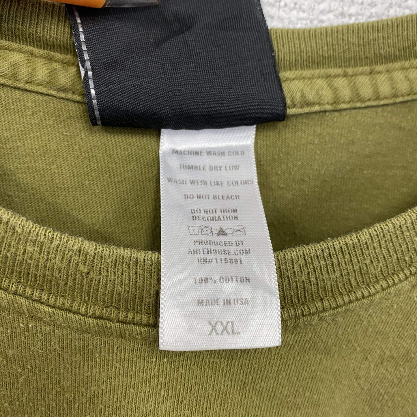 00s　HARLEY DAVIDSON　ハーレーダビッドソン　半袖プリントTシャツ　カーキ　XXLサイズ